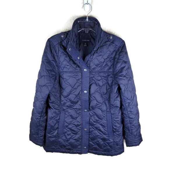 Lands end quilted car coat clearance